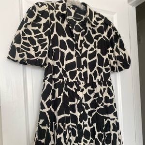Zara Midi dress Animal print